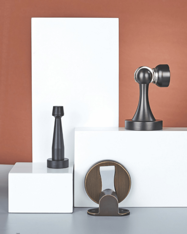 Solid brass door stoppers